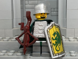 Custom Dragon Crossbowman w/Custom Pavise, Kettle Helm, + Hauberk