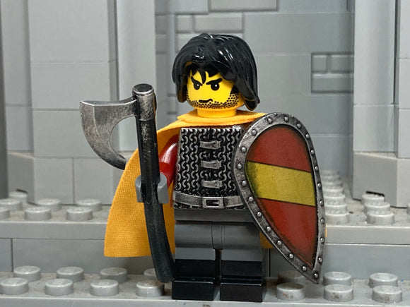Norman Warrior w/custom Kite Shield + NEW Hauberk Design!