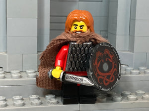 Viking Raider w/Custom NEW Viking Seax, Lamellar Armor, +&nbsp; Round Shield!&nbsp;