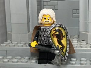 Norman King w/Custom Hauberk & Kite Shield! (in Oxidized Iron)!
