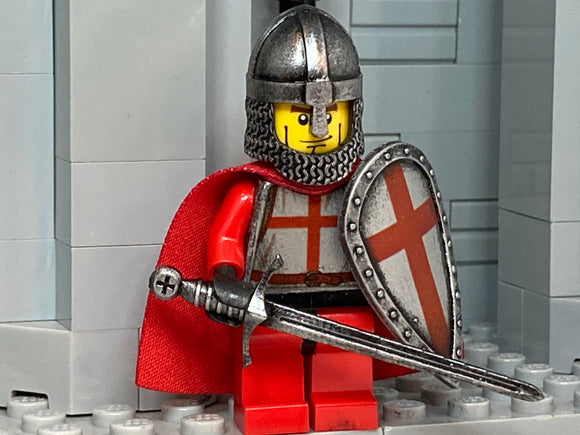 Templar Crusader w/NEW Updated Nasal Helm + Kite Shield!