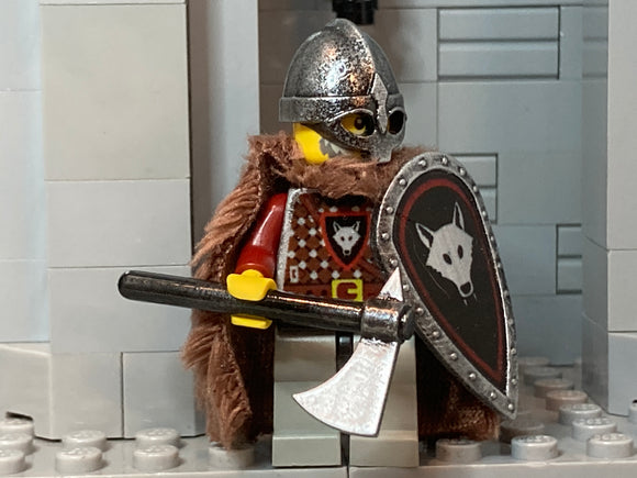 Wolfpack Raider w/Custom Kite Shield & Hauberk! (in IRON)