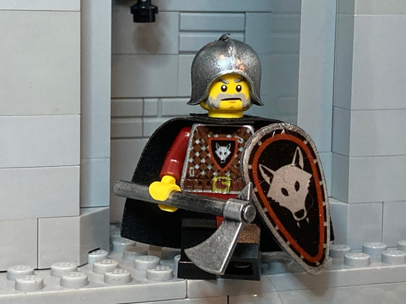 Wolfpack Raider w/Custom Torso & Shield Designs (In Oxidized Iron)