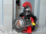 Spartan Hoplite Warrior w/Custom Corinthian Helm, Shield, & Kopis!