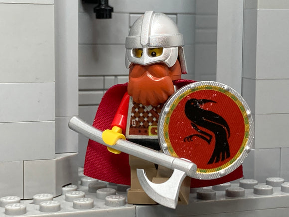Varangian Guard w/NEW Custom Shield + LEGO beard!