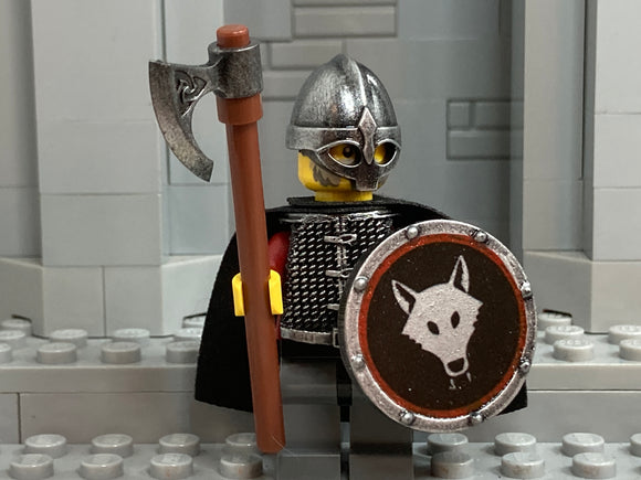 Wolfpack Raider w/Custom Shield, Hauberk, & Axe!