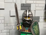 Kraken Warrior w/Falchion Sword, Custom Kite Shield and Torso