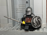 Dark Warlord w/Custom Helm, NEW Dragonslayer Sword + Custom Shield!