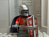 Bohemian Knight w/Custom updated Falchion, Wenzel Helm, + Pavise Shield!