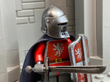Bohemian Knight w/Custom updated Falchion, Wenzel Helm, + Pavise Shield!