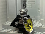 Tournament Knight w/NEW Custom Frogmouth Helm, Plume, & Jousting Shield