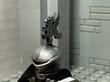 Tournament Knight w/NEW Custom Frogmouth Helm, Dragon Ornament, & Jousting Shield