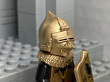 Teutonic Crusader w/NEW Custom Coburg Bascinet, Pavise, Aventail + Mace!