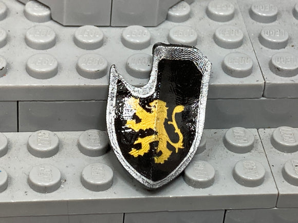 Custom Tournament Jousting Shield #3 (in Oxidized Iron)