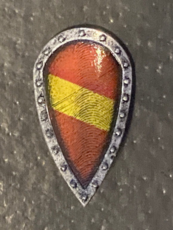 Custom Tournament Kite Shield 2 (in Oxidized Iron)