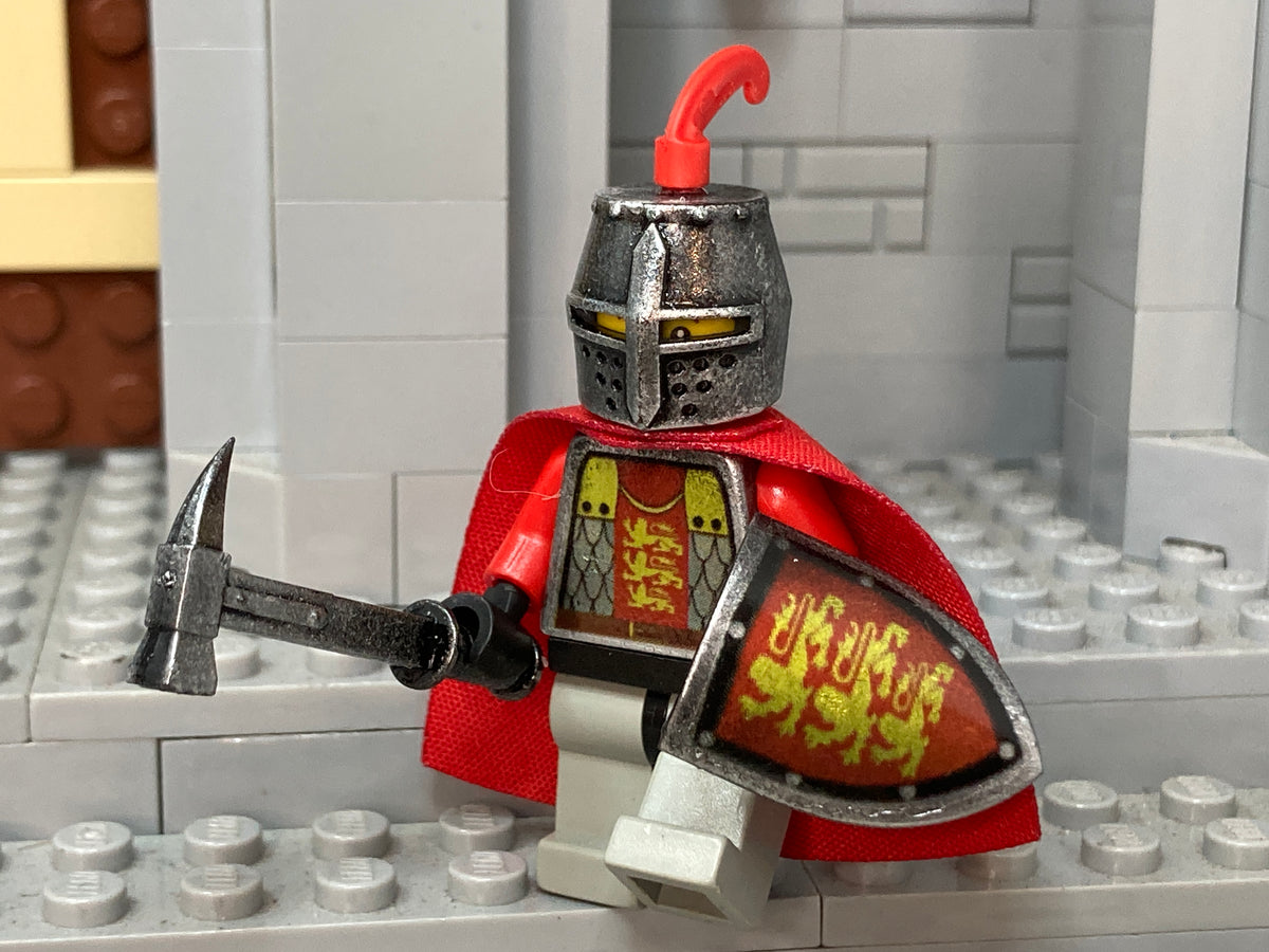 Lionheart Crusader w/Custom Great Helm v10 w/Plume Attachment! (Oxidiz