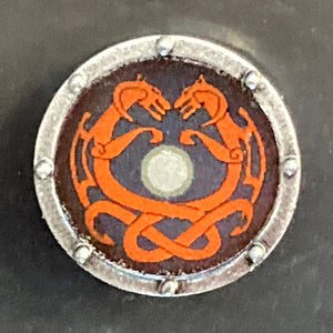Viking Shield Design #6 (in Oxidized Iron)
