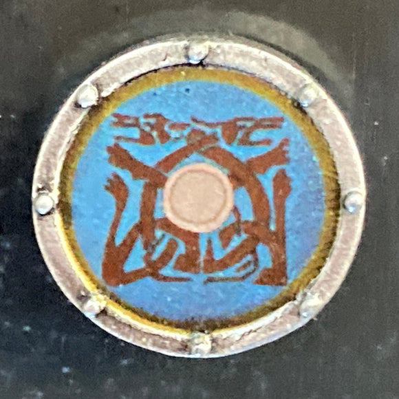 Viking Shield Design #5 (in Oxidized Iron)