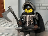 Custom Dark Warlord with Battle Axes! (In Oxidized IRON)