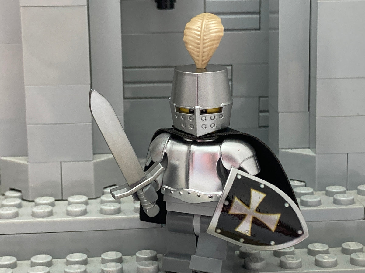 Little Armory Custom Knight w/Great Helm! (NEW) – Little Brick Armory