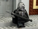 Custom Dark Warlord w/Latest 'Destroyer' Helm & Poleaxe! (In Oxidized IRON)