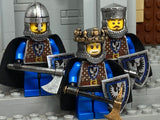 Set of 3: Ultimate Black Falcon King w/2 Guards! (in Oxidized Iron)