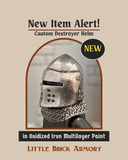 Painted "Destroyer" Helm