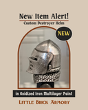 Painted "Destroyer" Helm