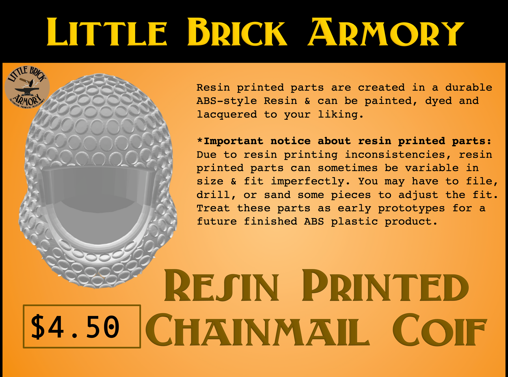 Chainmail Coif - Irongate Armory