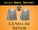 Resin Printed Lamellar Armor
