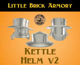 Resin Printed v2 Kettle Helm