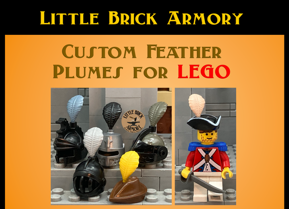 LEGO-Sized Feather Plume