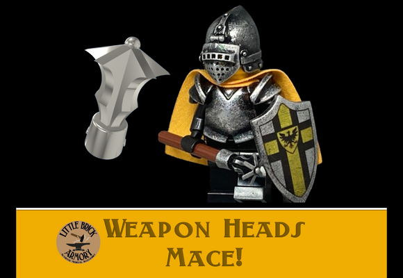 Resin Printed Weapon Heads: Mace