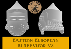 Resin Printed Eastern Eurpean Klappvisor w/Aventail v2