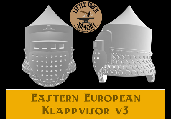 Resin Printed Eastern European Klappvisor w/Aventail v3