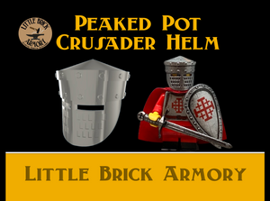 Peaked Pot Crusader Helm