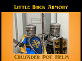 Resin Printed Crusader Pot Helm