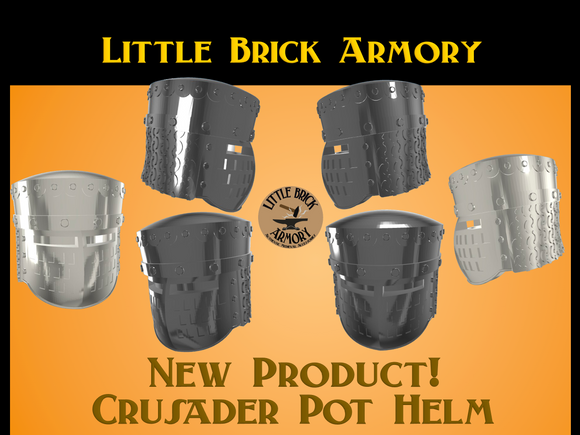 Resin Printed Crusader Pot Helm
