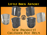 Resin Printed Crusader Pot Helm