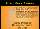 Resin Printed "Dragonslayer" Sword