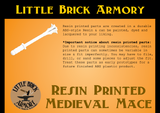 Resin Printed Medieval Mace