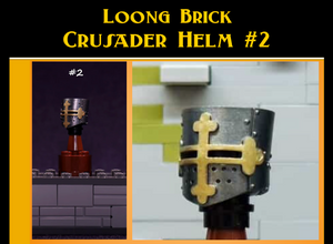Loong Brick Crusader Helmet #2
