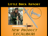 Resin Printed "Excalibur Sword" (Based on Movie Design)