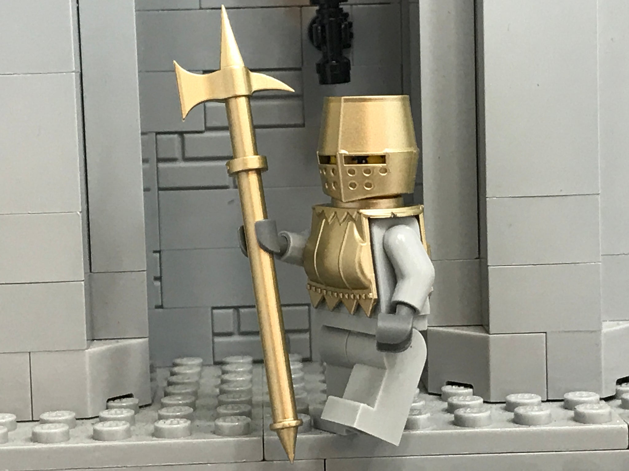 Poleaxe Knight 15th Century Armor With Pollaxe