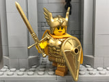 Custom Warrior Goddess! (In Metallic GOLD)