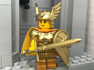 Custom Warrior Goddess! (In Metallic GOLD)