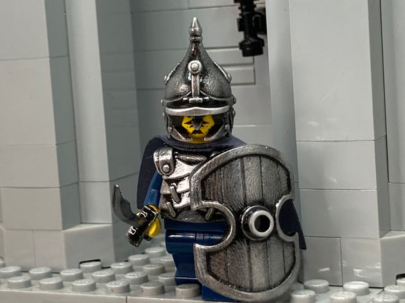 Custom Arabian Knight Warrior w/Scimitar! (in Oxidized Iron)